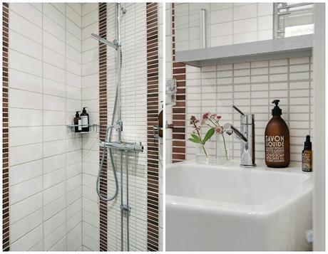 Un duplex con la cocina en la zona de paso