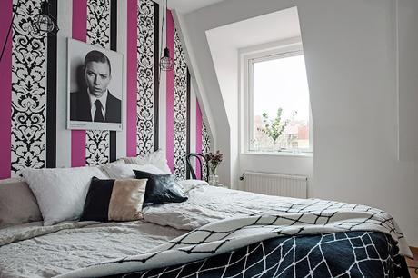 Un duplex con la cocina en la zona de paso