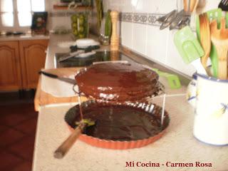 TARTA DE CREMA AL ESTILO BOSTON