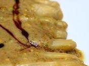 Esparragos vinagreta pistachos