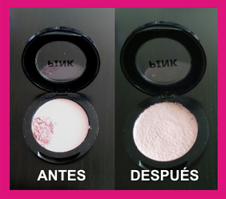 Como reparar maquillaje en polvo
