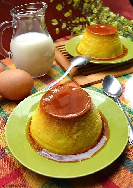 Flan de huevo tradicional
