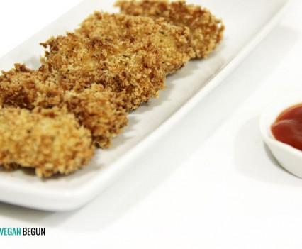 fingers de queso vegano