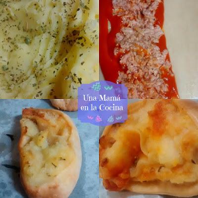 Fotos de paso a paso receta Rollitos de patata y atún