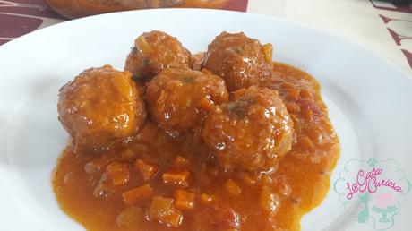 ALBONDIGAS DE PESCADO Y GAMBAS