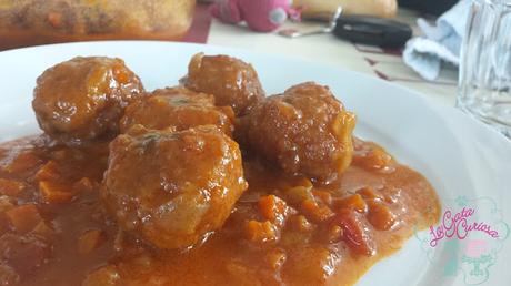 ALBONDIGAS DE PESCADO Y GAMBAS