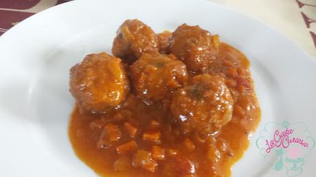 ALBONDIGAS DE PESCADO Y GAMBAS