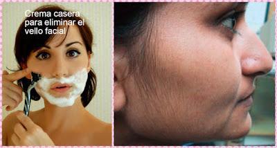 Cómo hacer crema casera para quitar el vello facial