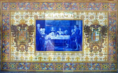 Los bancos de la Plaza de España (45): Salamanca.