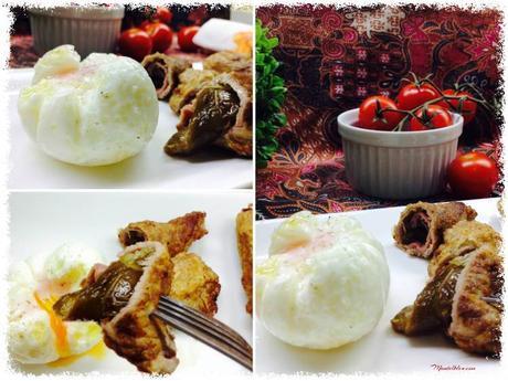 Rollitos de carne rebozada con pimiento verde Rollitos de carne rebozada con pimiento verde 3_Fotor