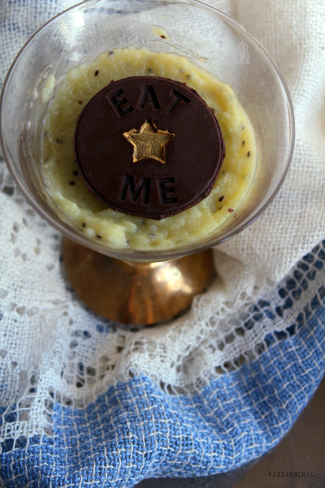 Receta para niños con kiwis Zespri → Crema de kiwi y mascarpone