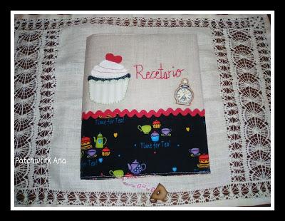 Funda recetario y delantal