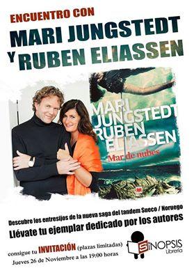 Encuetro con Mari Jungstedt y Ruben Eliassen - Mar de nubes