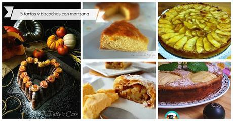 5 tartas y bizcochos con manzana