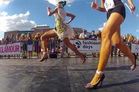 Running a Marathon in High Heels