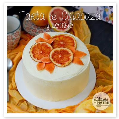 TARTA DE CALABAZA Y POMELO / GRAPEFRUIT AND PUMPKIN LAYER CAKE