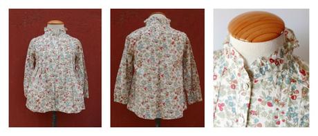 Blusa para niña patrón PDF