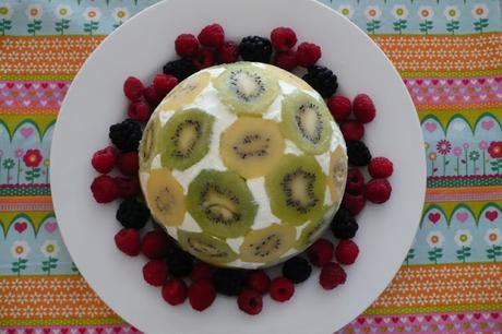 Receta para niños con kiwis Zespri: BALÓN DE NATA Y KIWIS