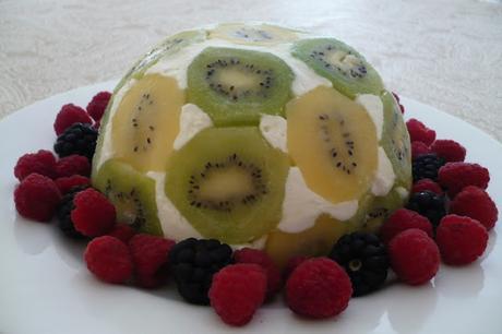 Receta para niños con kiwis Zespri: BALÓN DE NATA Y KIWIS