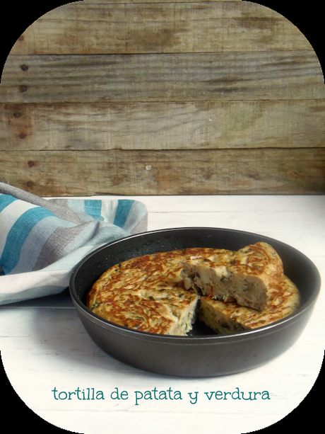TORTILLA DE VERDURAS, VERSIÓN 2.0