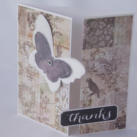 Tarjeta “Thanks Tarjeta “Thanks