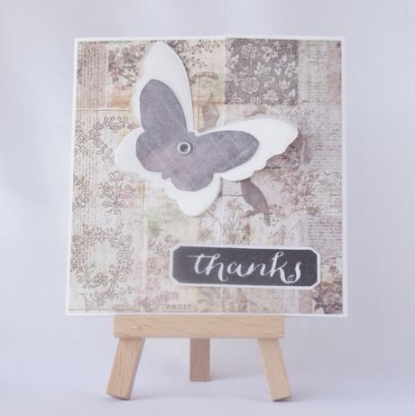 Tarjeta “Thanks Tarjeta “Thanks