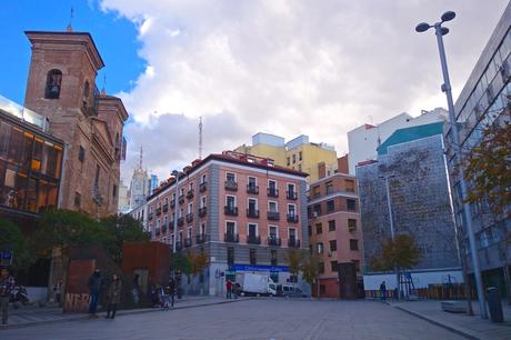 La plaza más taciturna de Madrid