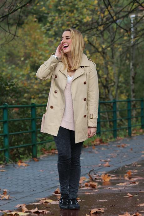 Gabardina para el otoño