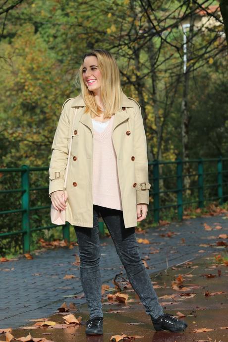 Gabardina para el otoño