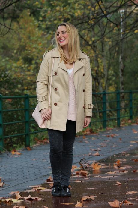 Gabardina para el otoño