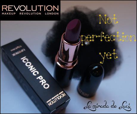 MAKEUP REVOLUTION, Iconic Pro Lipstick, No perfection yet