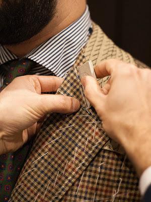 Americana Shepherds de Sastrería Serna. Prueba de cantos (Capítulo 3)