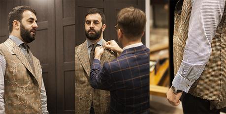 Americana Shepherds de Sastrería Serna. Prueba de cantos (Capítulo 3)