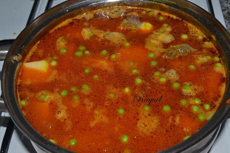 Patatas Guisadas con Rabo de Ternera