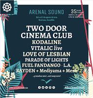 Confirmaciones Arenal Sound 2016