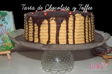 TARTA DE CHOCOLATE Y TOFFEE