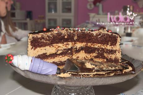 TARTA DE CHOCOLATE Y TOFFEE