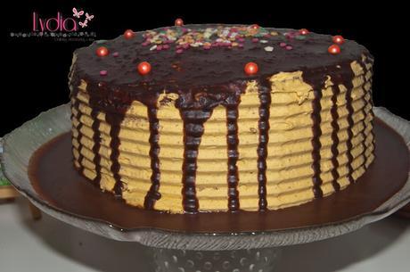 TARTA DE CHOCOLATE Y TOFFEE
