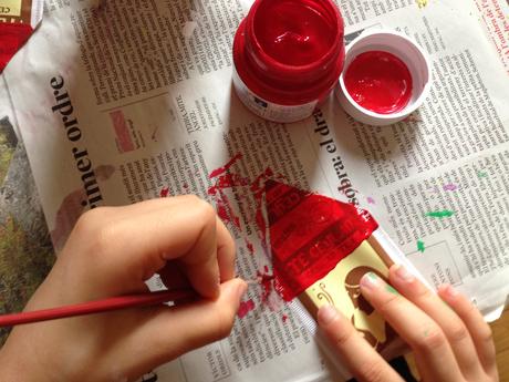 Tutorial para hacer un calendario de Adviento reciclando sobres de té