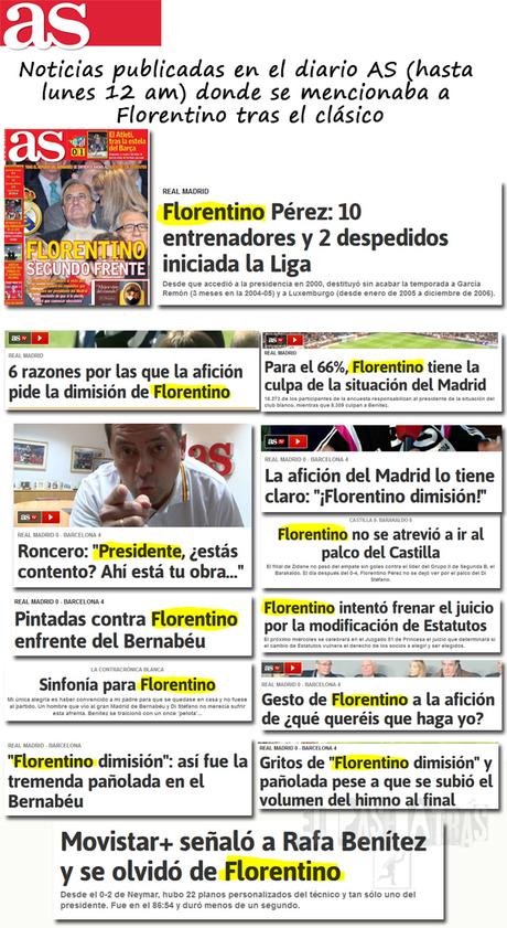 El diario As y la cruzada anti Florentino