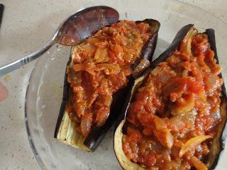 Berenjenas Rellenas de Atún