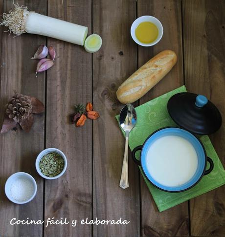 VICHYSSOISE (CREMA FRIA DE PUERROS)