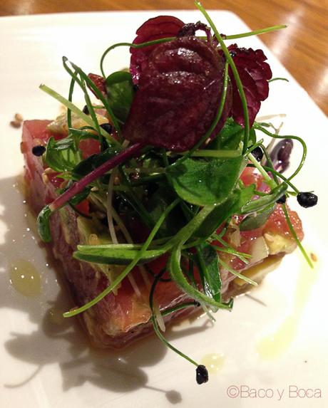 tartar atun blue fin patron barcelona baco y boca