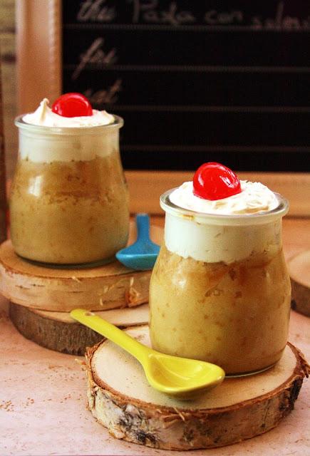 Tres Leches Cakes in jars