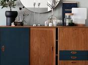 aparador retro lleno piezas Ikea