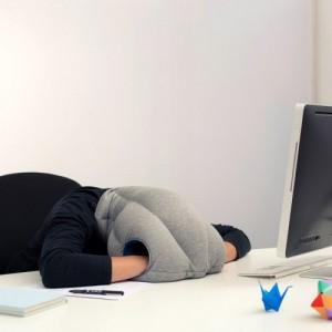 almohada cojin ostrich pillow original