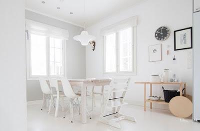 Blanco Rustico en Apartamento Remodelado