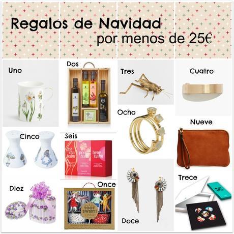 Guía de regalos de Navidad por menos de 25€