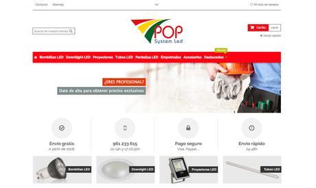 comprar bombillas LED en Pop System LED