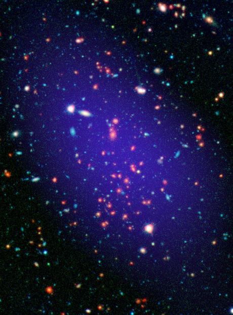 Una gigante reunión de galaxias